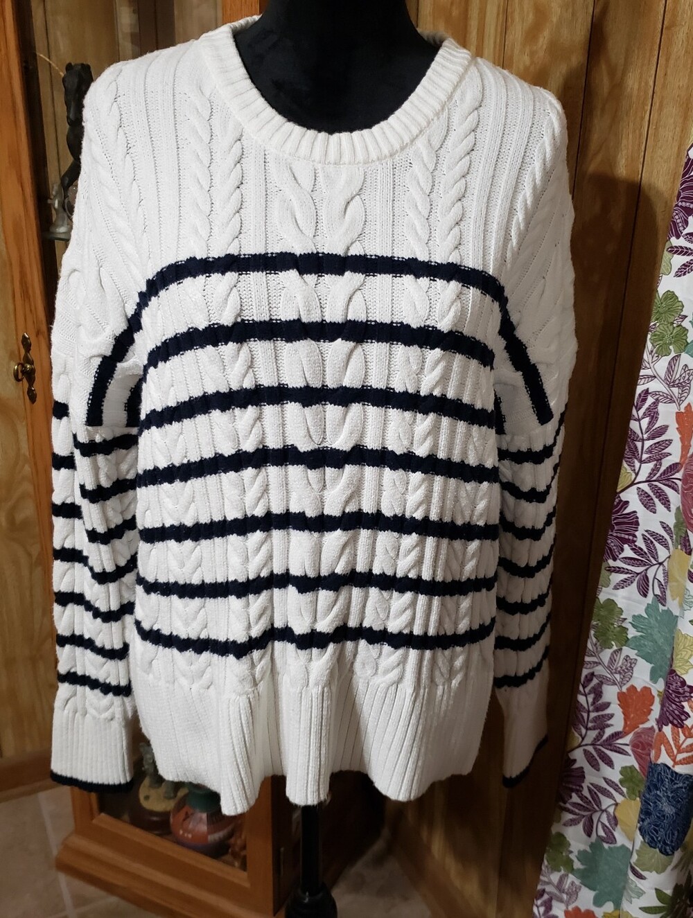 Philosophy Cable Knit Sweater